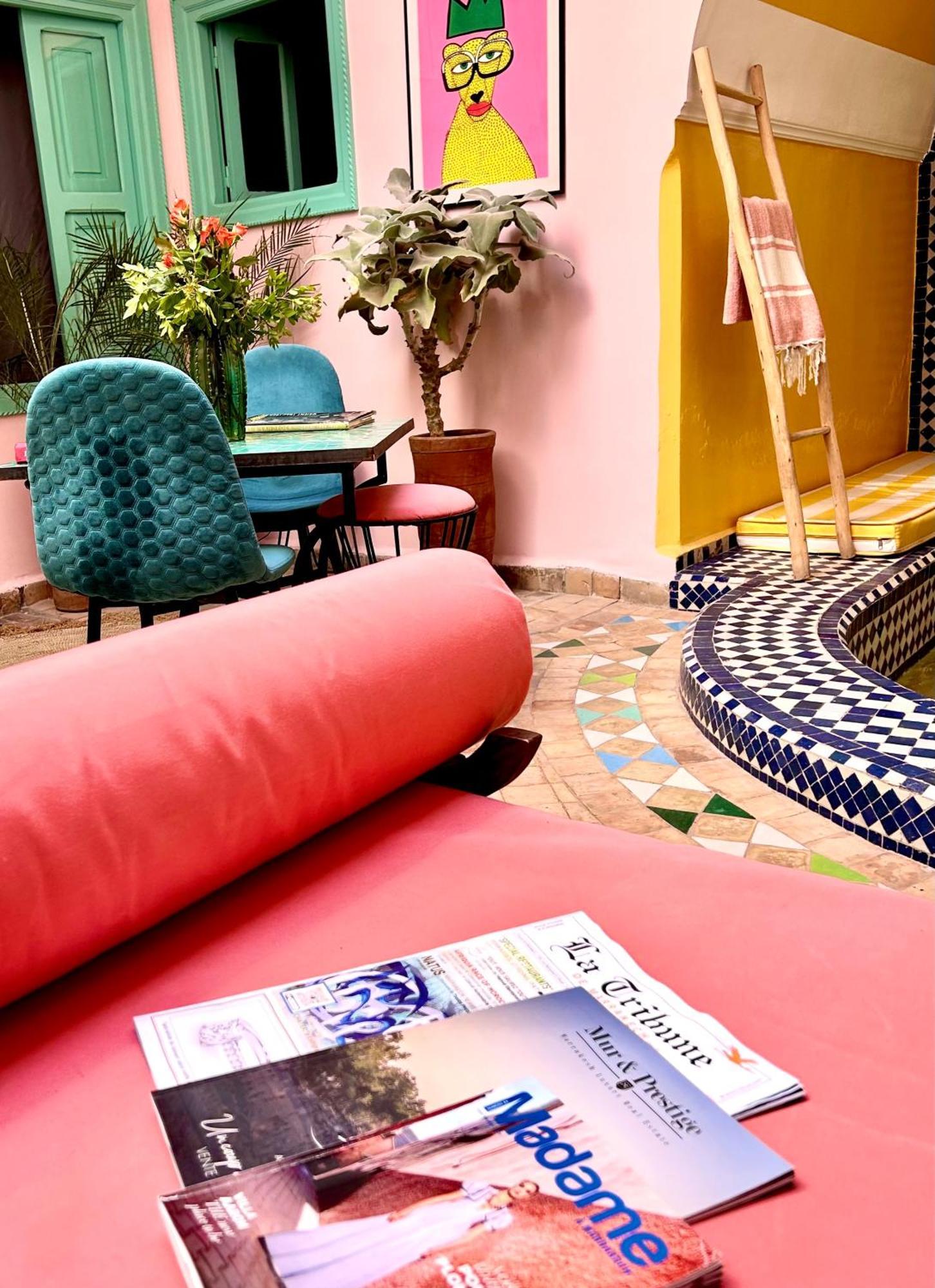 Riad Lauriers Blancs Marrakesh Exterior foto