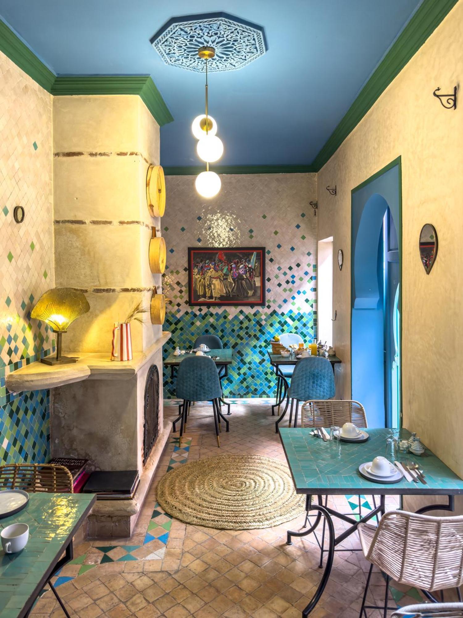 Riad Lauriers Blancs Marrakesh Exterior foto