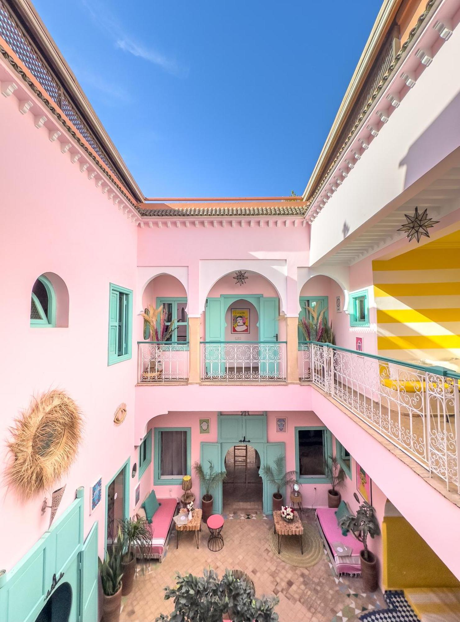 Riad Lauriers Blancs Marrakesh Exterior foto