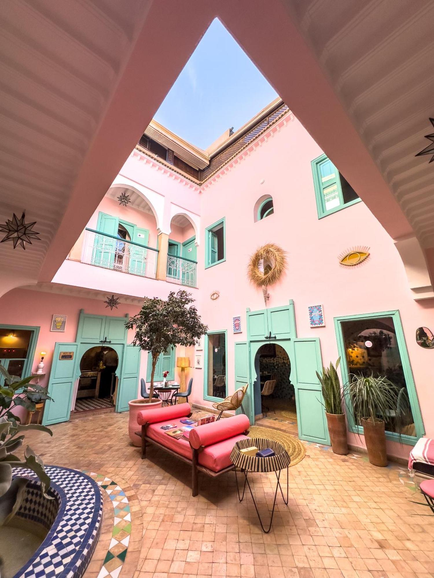 Riad Lauriers Blancs Marrakesh Exterior foto