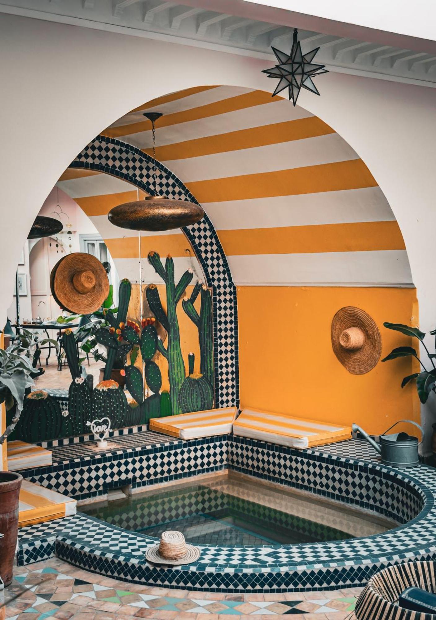 Riad Lauriers Blancs Marrakesh Exterior foto