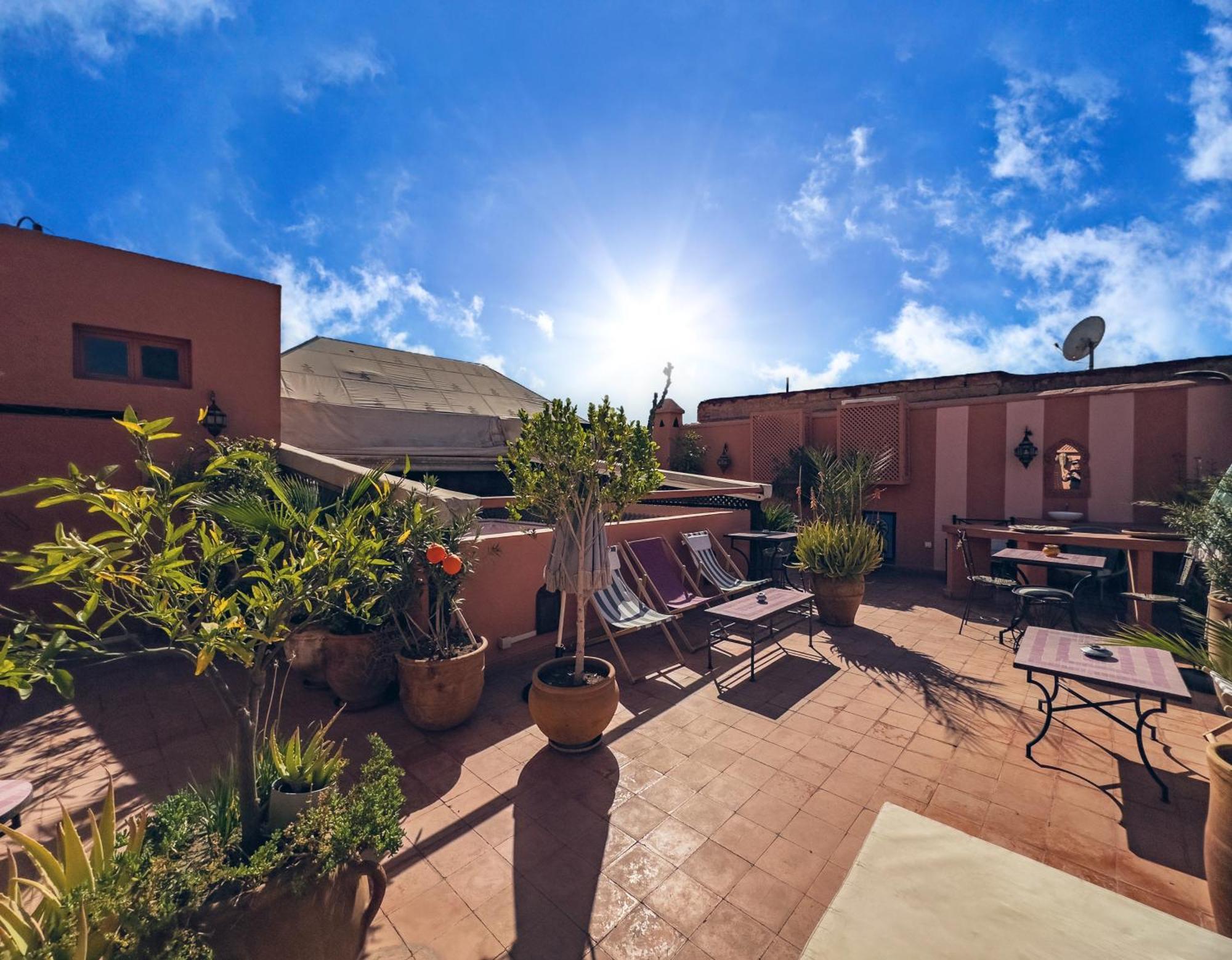 Riad Lauriers Blancs Marrakesh Exterior foto